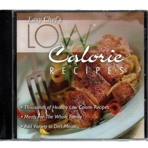 Easy Chef's: Low Calorie Recipes (PC-CD, 2005) for Windows - Factory Sealed JC